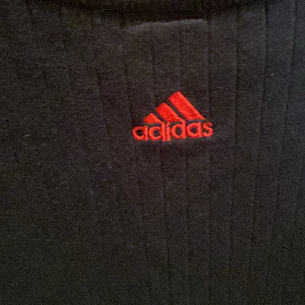 Black Sleeveless Knit Vest with Red Nebraska Logo - Picture 3 of 3